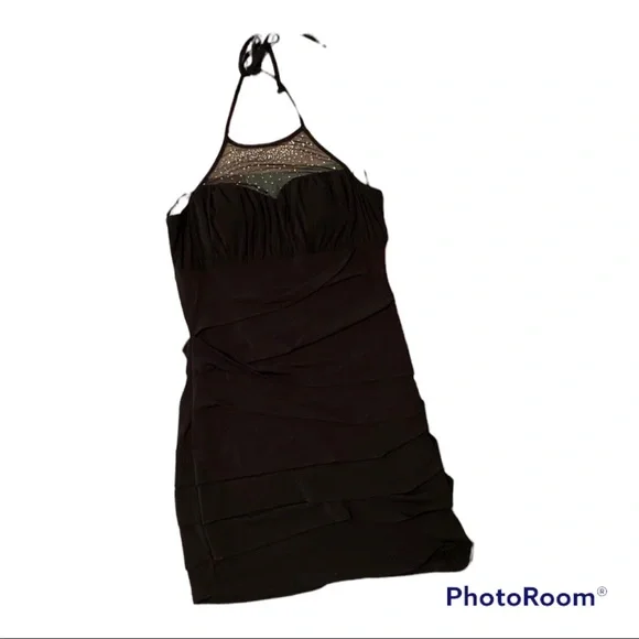 City Triangles Dresses | City Triangles Black Dress With Sparkles New With Tags! | Color: Black | Size: L | Mollslv's Closet